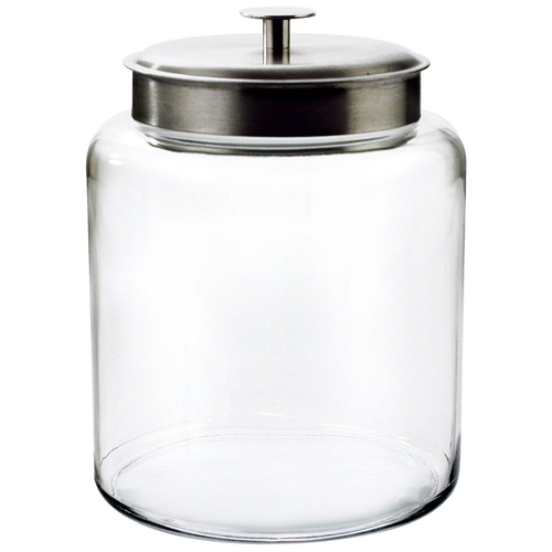 Anchor Hocking 2-Gallon Jar with Brushed Aluminum Metal Cover - 91523