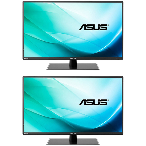 ASUS WQHD 31.5` 1440p 5ms IPS DisplayPort HDMI VGA Eye Care Monitor 2 Pack