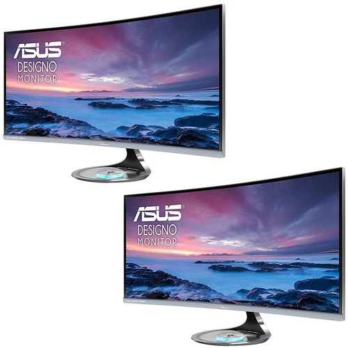 ASUS 34-Inch 21:9 (3440 x 1440) Curved Ultra-wide Quad HD 100Hz Monitor 2 Pack