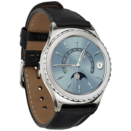 Samsung Gear S2 Smartwatch - Classic Platinum w/ WiFi and Android Connectivity