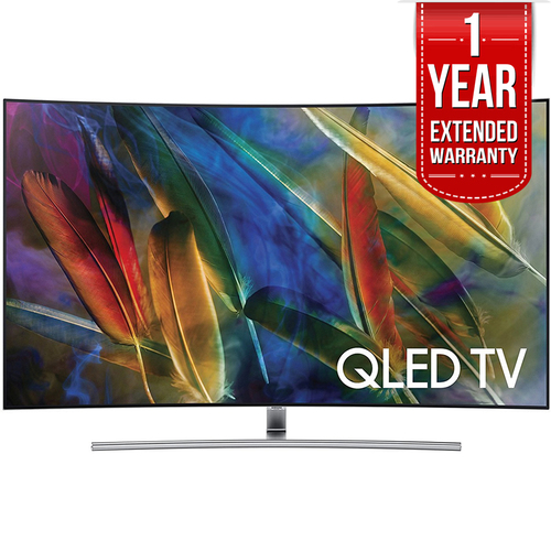 Samsung QN55Q7C Curved 55` 4K Ultra HD Smart QLED TV 2017 Model + 1 YR Extended Warranty