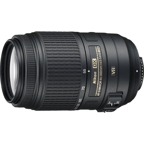 Nikon AF-S DX NIKKOR 55-300mm f/4.5-5.6G ED VR Zoom Lens - Factory Refurbished