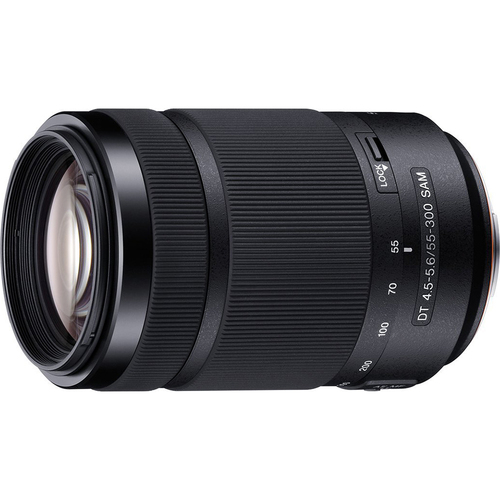 Sony 55-300mm DT f/4.5-5.6 SAM Telephoto Zoom A-Mount Lens