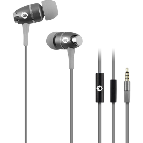 Brooklyn Headphone Company In-Ear Headphones with Mic - Grey