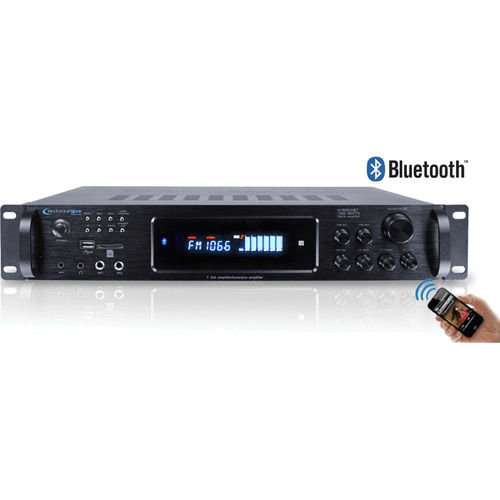 Technical Pro H1502URBT Digital Hybrid 5 Watt Amplifier/Preamp/Tuner USB and SD Card Inputs