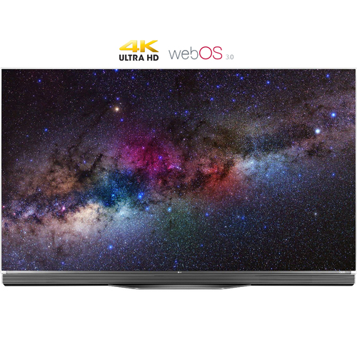 LG OLED65E6P - 65` Flat 4K UHD Smart OLED HDR TV w/ webOS 3.0 Certified Refurbished