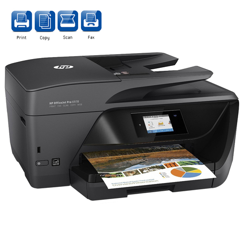 Hewlett Packard Officejet Pro 6978 Wireless All-in-1 Photo Printer + Mobile Printing Refurbished