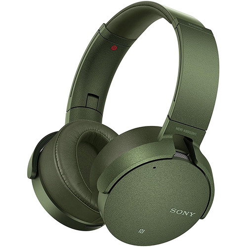 Sony XB950N1 Noise Canceling Extra Bass Wireless Bluetooth Headphones, Green