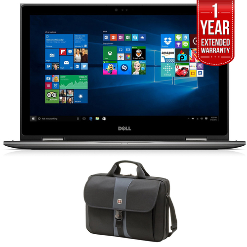 Dell i5578-10050 15.6` Intel i7-7500U Full HD Laptop+Extended Warranty Bundle