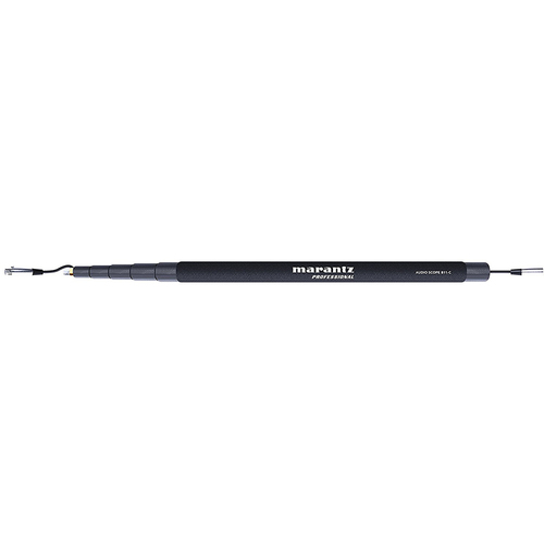 Marantz Audio Scope B11-C Five Section 11-Foot Boom Pole with XLR Cable