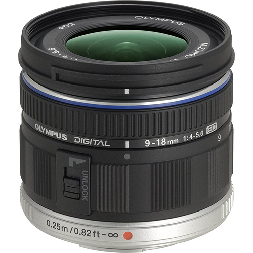 Olympus M ED 9-18mm f/4.0-5.6 Micro Four Thirds Lens - 261503