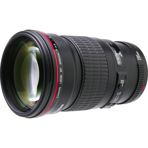 Canon EF 200mm f/2.8L II USM, CANON AUTHORIZED USA DEALER WARRANTY INCLUDED