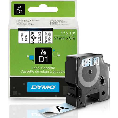 DYMO 1'' x 23' Standard D1 Labeling Tape - 53710