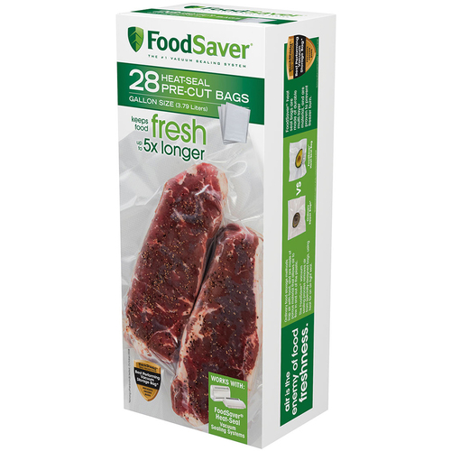 FoodSaver 28 Gallon-sized Vacuum-Seal Bags - FSFSBF0326-P00