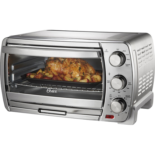 Oster Extra Large Convection Toaster Oven in Brushed Chrome - TSSTTVSK01