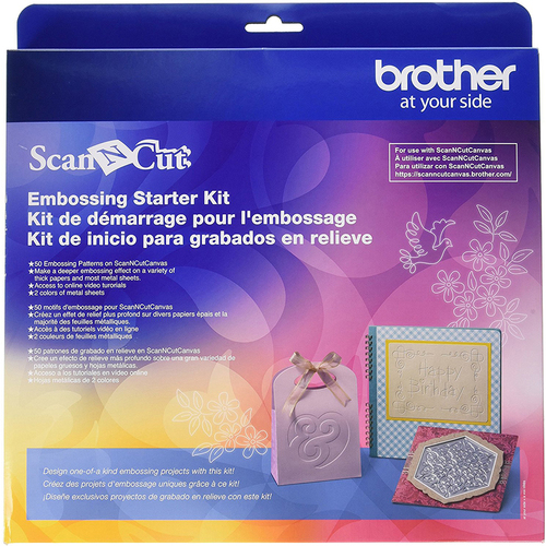 Brother ScanNcut Embossing Starter Kit - CAEBSKIT1