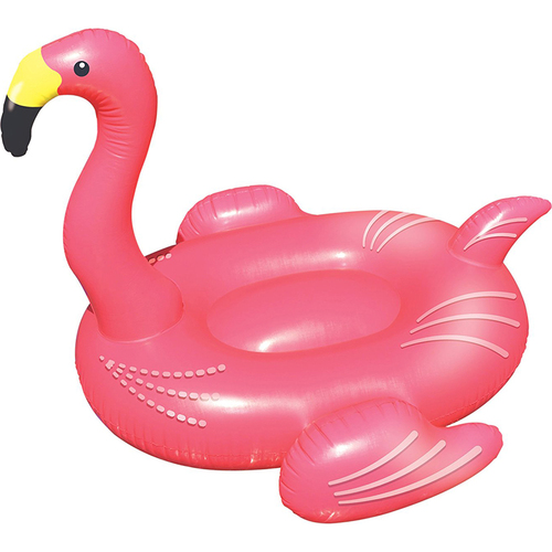Swimline Giant Flamingo Ride On in Pink - 90627