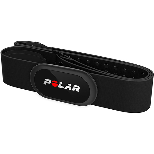 Polar H10 Heart Rate Sensor and Fitness Tracker in Black, Adjustable (XS-S) - 92061851