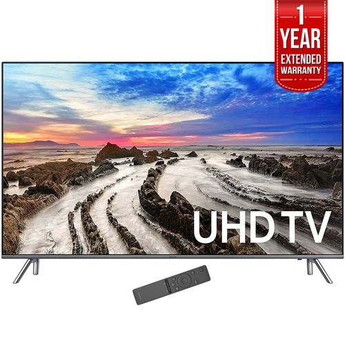 Samsung 64.5` 4K Ultra HD Smart LED TV 2017 Model with 1 Year Extended Warranty