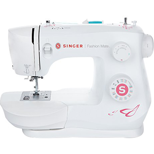 Singer 3333 Fashion Mate Free-Arm 23-Stitch Sewing Machine in White - 230131112