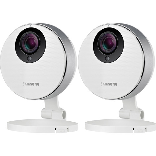 Samsung 1080p Full HD WiFi IP Camera w/ WiseNet III 2-Pack