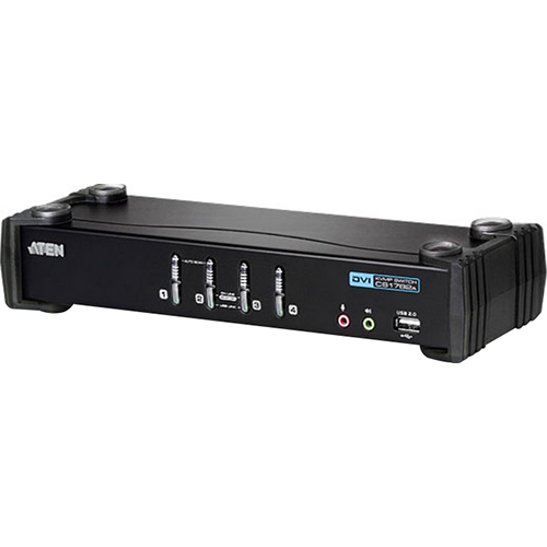 Aten 4-Port USB DVI Audio KVMP Switch - CS1764A