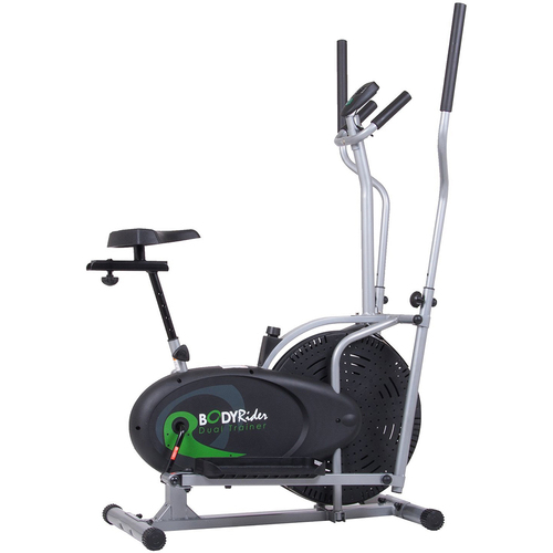 Body Flex Sports Body Rider Dual Elliptical Cardio Trainer and Exercise Bike - BRD2000