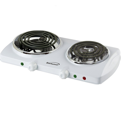 Brentwood Electricc Double Burner 1500W