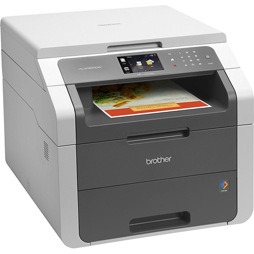 Brother Digital Color Printer with Convenience Copying and Scanning - HL-3180CDW