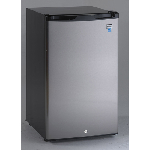 Avanti Counterhigh Refrigerator, 4.4 cubic feet (Black/Stainless Steel) - AR4456SS