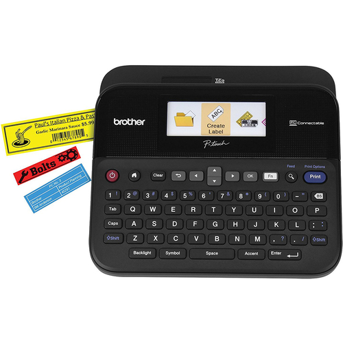 Brother PC-Connectable Label Maker with Color Display - PT-D600