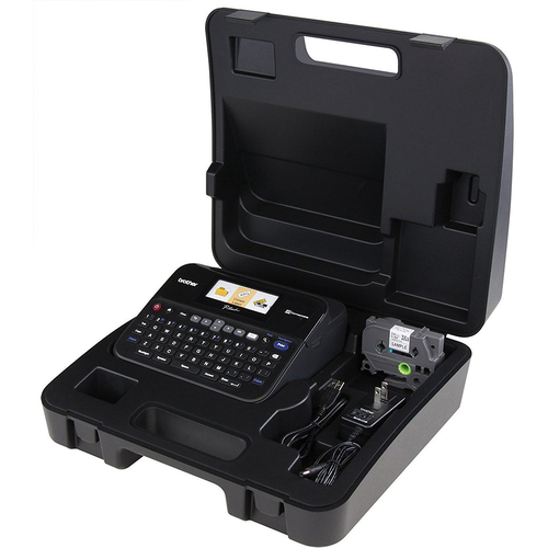 Brother PC-Connectable Label Maker with Color Display and Carry Case - PT-D600VP
