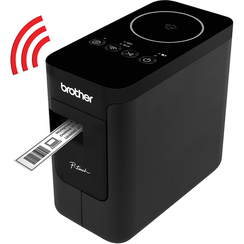Brother Compact Label Maker with Wireless Enabled Printing - PT-P750W