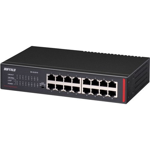 Buffalo 16-Port Desktop/Rackmount Gigabit Green Ethernet Switch - BS-GU2016