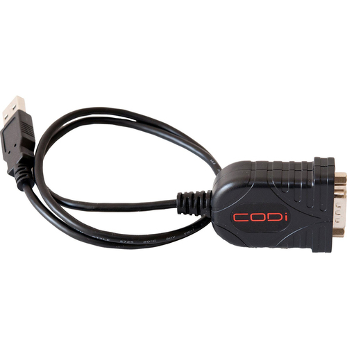 CODi USB To Serial Adapter Cable - A01026