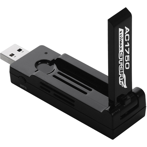 Edimax AC1750 Dual-Band Wi-Fi USB 3.0 Adapter with Adjustable Antenna - EW-7833UAC