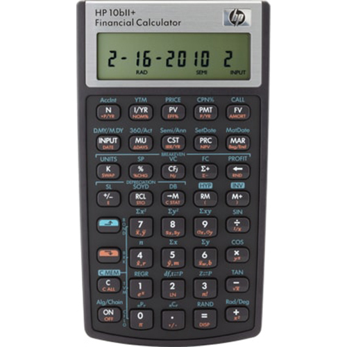 Hewlett Packard 10bII+ Financial Calculator - NW239AA#ABA