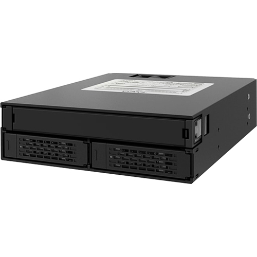 Icy Dock 2-Bay 2.5` SAS/SATA HDD and SSD Backplane Cage with Slim ODD Tray - MB994IPO-3SB