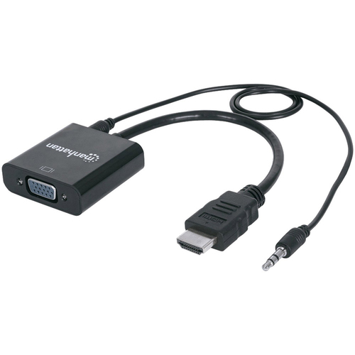 Manhattan HDMI to VGA Converter with Audio - 151450