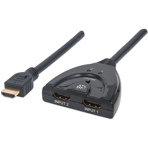 Manhattan 2-Port HDMI Switch - 207416