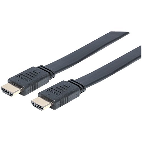 Manhattan 16.5' Flat High Speed HDMI Cable with Ethernet - 391504