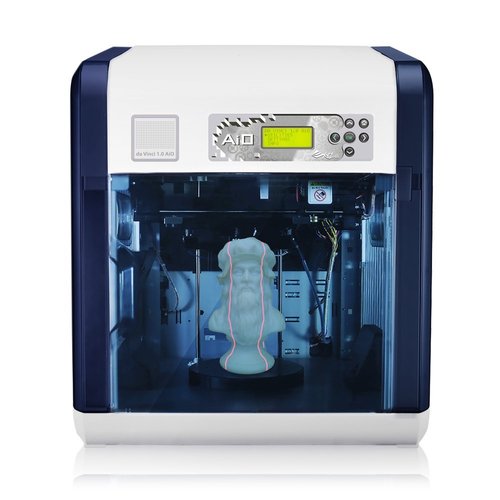 XYZ Printing Da Vinci 1.0 AiO All-in-One 3D Printer (Scan/Edit/Print) - OPEN BOX NO INK