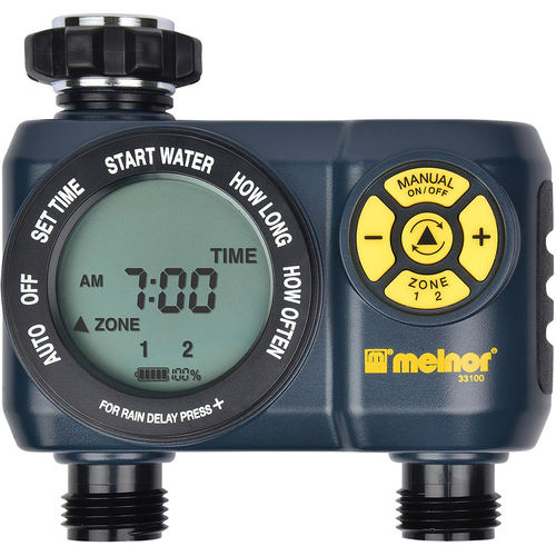 Melnor 2 Zone Digital Water Timer