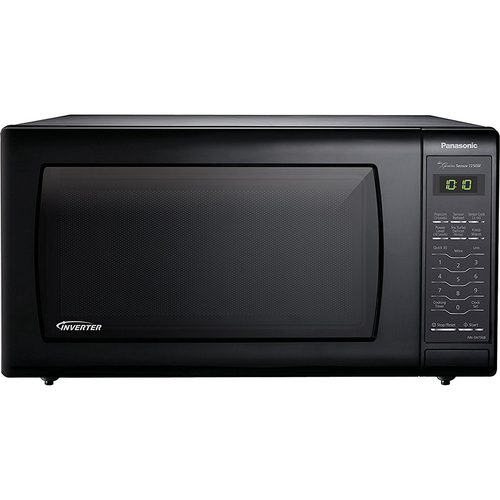 Panasonic 1.6 Cu. Ft. Countertop Microwave Oven in Black - NN-SN736B