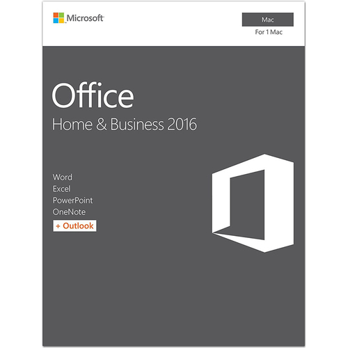 Microsoft Office Home and Business 2016 for Mac - W6F-00796