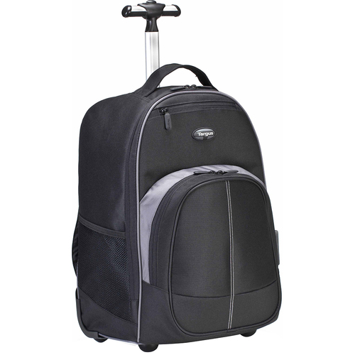 Targus 16` Compact Rolling Backpack in Black - TSB750US