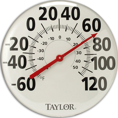 Taylor 18` Metal Thermometer