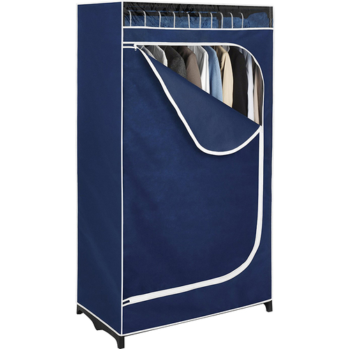 Whitmor 36` Clothes Closet with Blue Cover - 6320-150-B