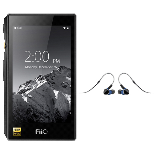 FiiO High Resolution Lossless Music Player Black X5-III with UIltimate Ears UE900s