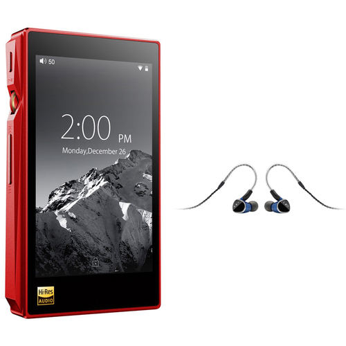 FiiO High Resolution Lossless Music Player Red X5-III with UIltimate Ears UE900s